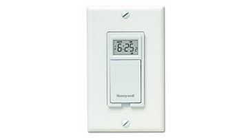 Honeywell 7-Day Programmable Light Switch Timer - White (RPLS530A1038)