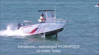 Revolutionary HYDROFOIL fishing boats!