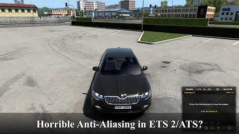 ETS 2/ATS Antialiasing Fix (Nvidia Cards Only) via NPI (Forced MSAA)