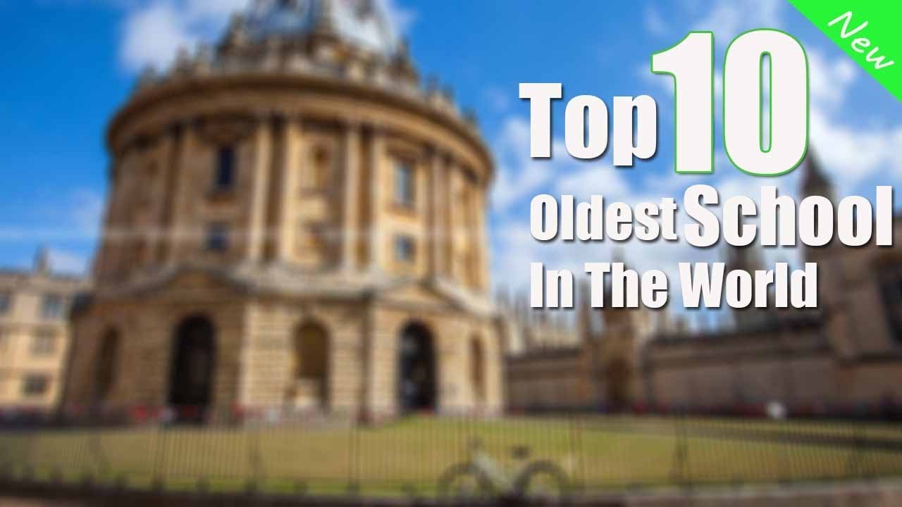 Top 10 Oldest School The World | The Oldest University In The - YouTube