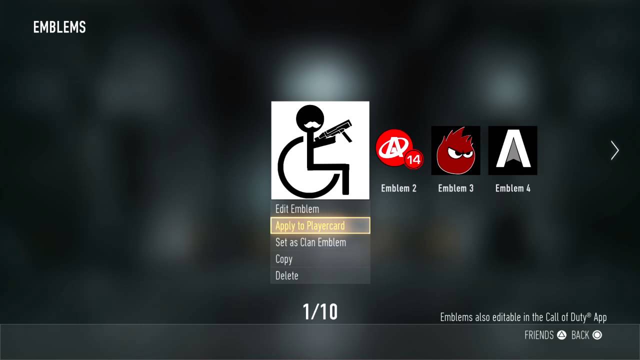 COD AW how to get any emblem TUTORIAL