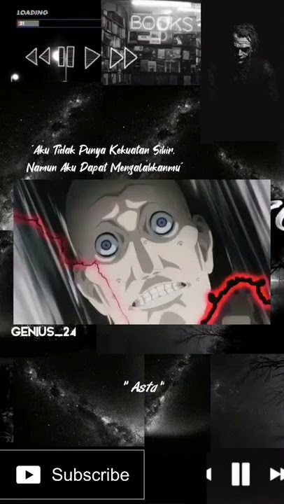 Story Wa Anime | Kata Bijak Anime 'Asta' #shorts