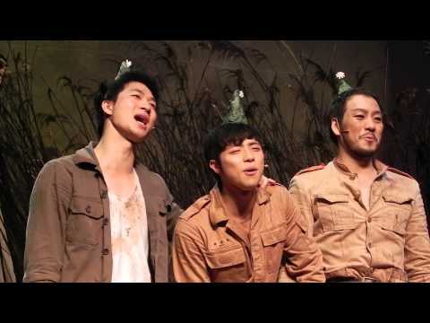 130818 뮤지컬 '여신님이 보고계셔' 밤공 커튼콜-이준혁/박정원/박해수/안재영/문상현/김남호/이지숙