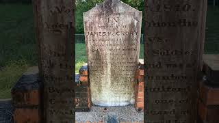 Full James McCrory – A Revolutionary War Soldier Buried in Alabama News