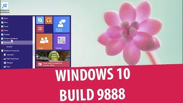 Установка Windows 10 Technical Preview build 9888