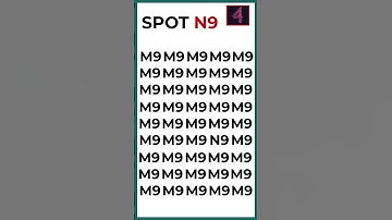 SPOT THE ODD NUMBER #shorts #viralshorts  #puzzle