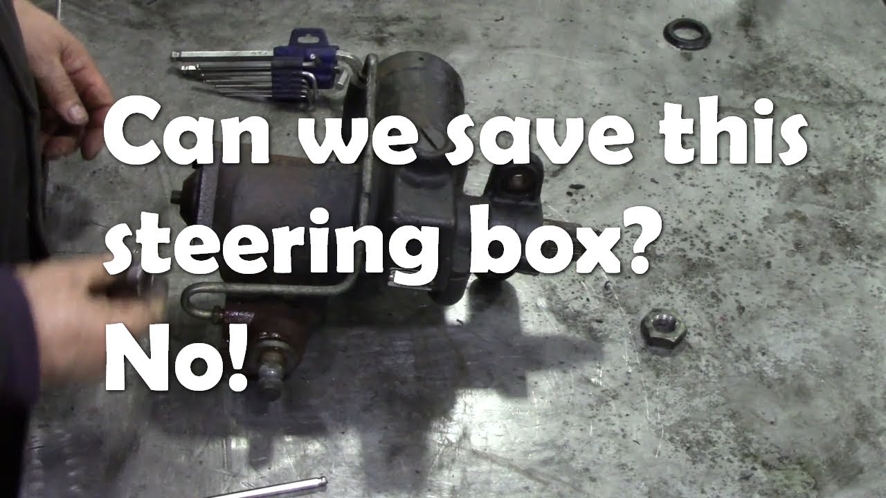 Stripping an exchange Adwest Lightweight steering box. What will we find?