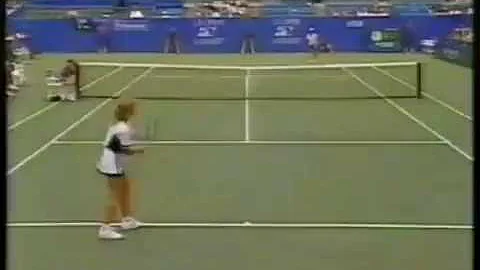 Steffi Graf vs Robin White US Open 1993 (2.Set)