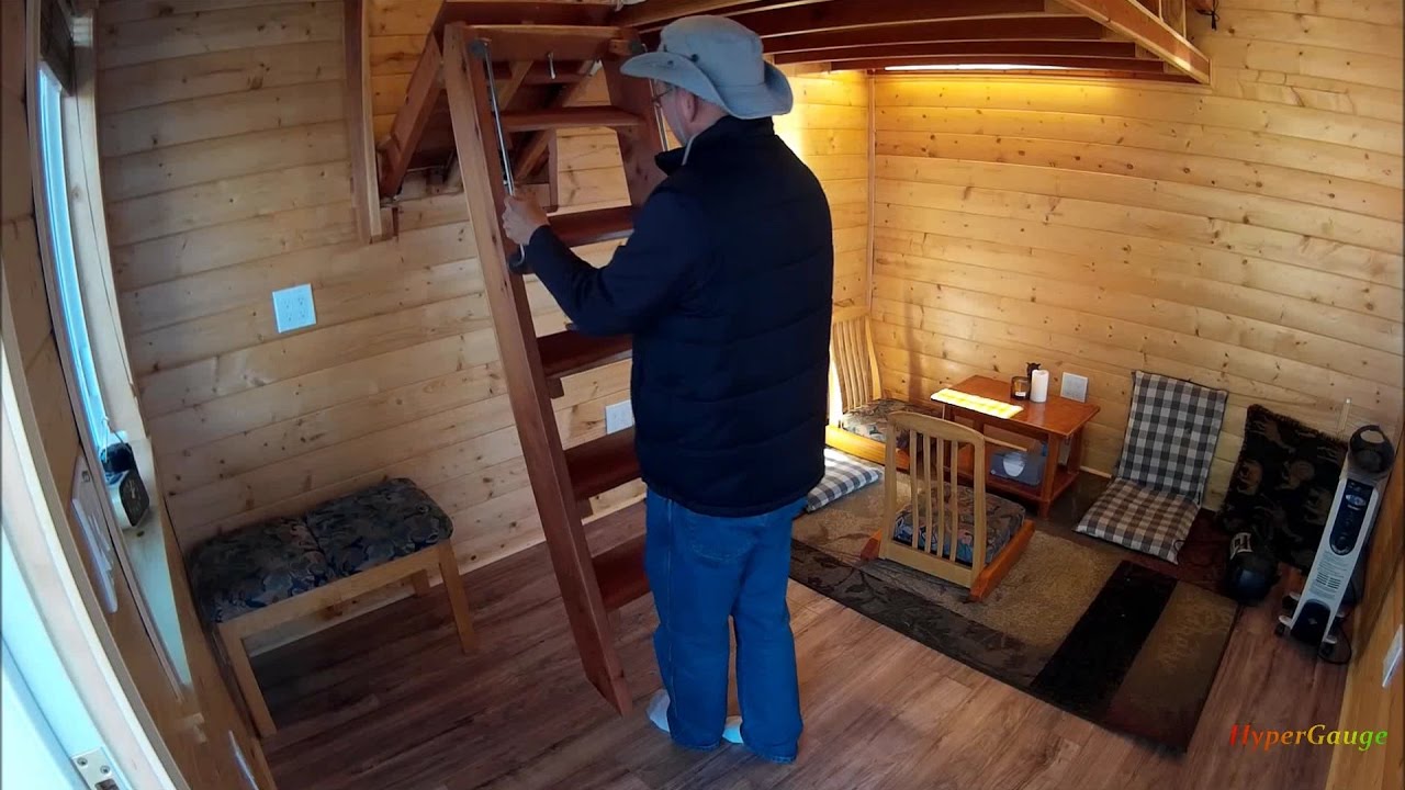 DIY Retracting/Folding platform stair/ladder for the tiny ...