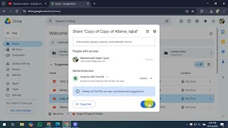 How To Turn On Google Drive Link Sharing