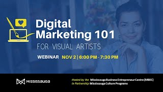 Digital Marketing 101 For Visual Artists - Webinar