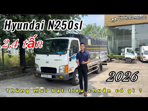 Hyundai 2026 New Mighty N250SL Truck with Tarpaulin Body | Price & Promotions for the New Year