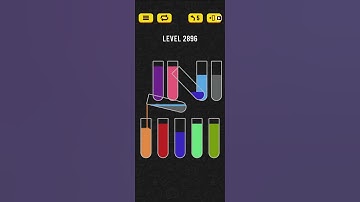 Water sort puzzle level 2896