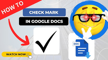 How to Add Check Mark in Google Docs