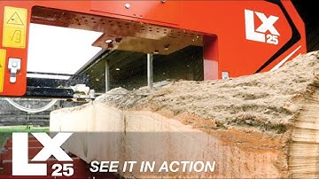 LX25 Portable Sawmill in Action | Wood-Mizer