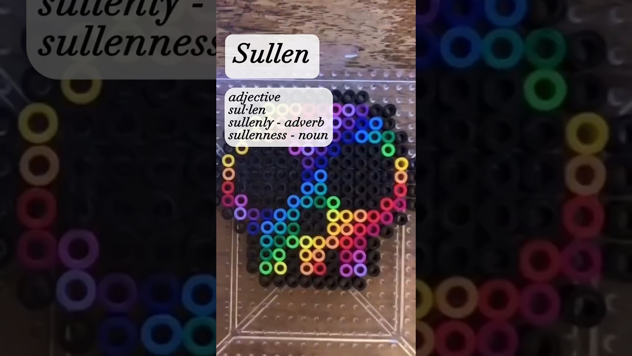 Sullen Word Definition Pronunciation Satisfying Drawing Sullen Word Definition Pronunciation Satisfying Drawing