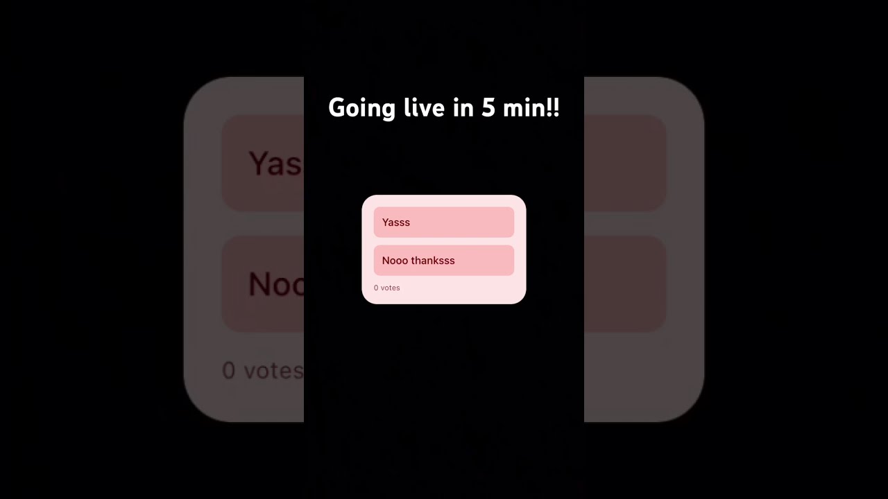 Going Live Soon Shorts Yourfavyoutuber