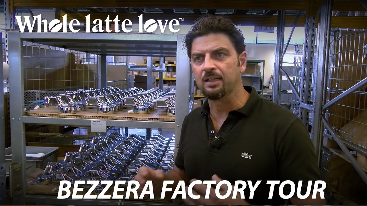 Bezzera Espresso Machines Factory Tour