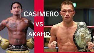 John Riel Casimero vs Ryo Akaho Full Fight {Declared No Contest} Hindi  Kinaya ang kamao ni Casimero