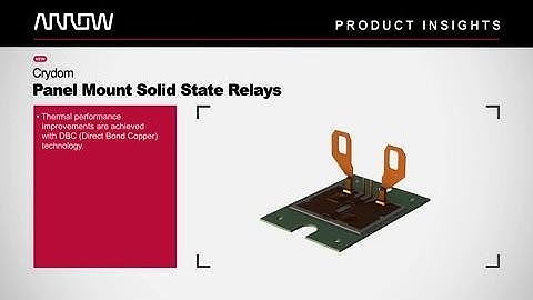 Product Insights: Crydom Generation 4 Solid State Relays
