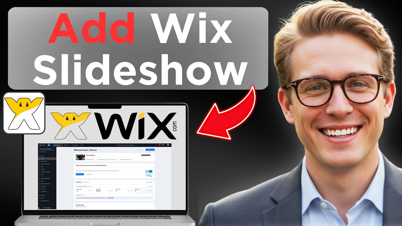 Как добавить слайд-шоу на сайт Wix | Пошаговая инструкция (простое руководство)