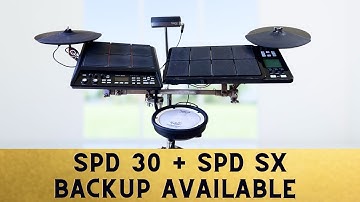 My Original Roland "SPD 30 + SPD SX" Midi Backup is available now