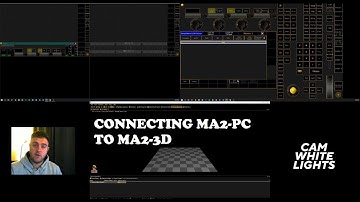GrandMA2 On PC - Connecting MA2PC to MA2-3D
