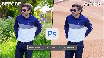 Photoshop Generative Fill AI Tutorial for Beginners - THIS IS A GAME CHANGER!