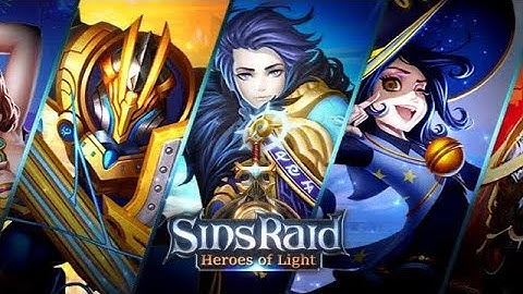 SINS RAID: HEROES OF LIGHT - iOS - (Official launch) - First Gameplay - iPhone 11 Pro Max