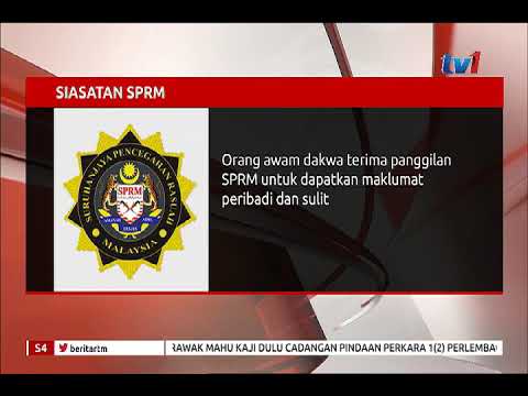 SIASATAN SPRM – ORANG AWAM DAKWA TERIMA PANGGILAN SPRM [9 OKT 2018]