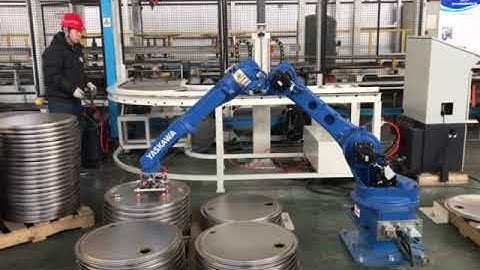 NGR Intelligent Lids De-Stacking Robot (Pinghu)