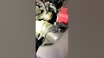 2021 Toyota rav 4 mass air flow sensor location