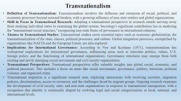 Transnationalism