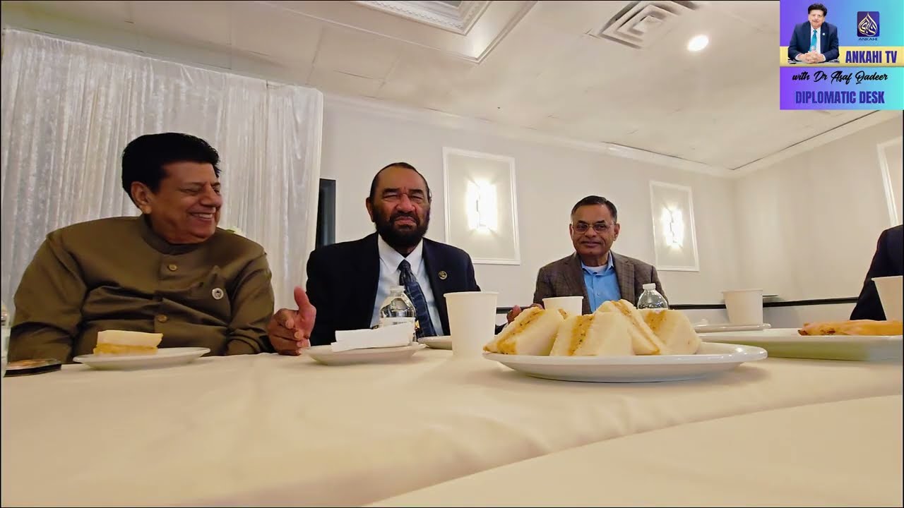 Ankahi TV Channel I Diplomatic Desk I Dr Asaf Qadeer I Al Green Fundraiser