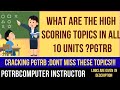 [PGTRB] What are the highest Mark Scoring Topics? - Decoding the Syllabus #pgtrb2025 