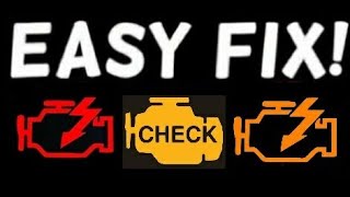 Fastest ways to Fix or Reset CHECK Engine (CEL) Light On ? Check Engine Light On ?