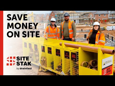 Health & Safety Specialist Endorses SiteStak System for Housebuilding Plot Drainage Installation