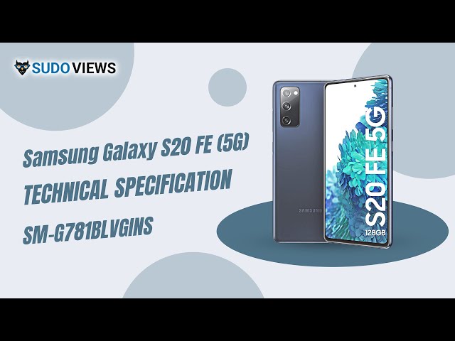 Samsung Galaxy S20 FE 5G specifications