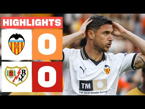 VALENCIA CF 0 - 0 RAYO VALLECANO | RESUMEN LALIGA EA SPORTS