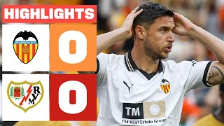 VALENCIA CF 0 - 0 RAYO VALLECANO | RESUMEN LALIGA EA SPORTS