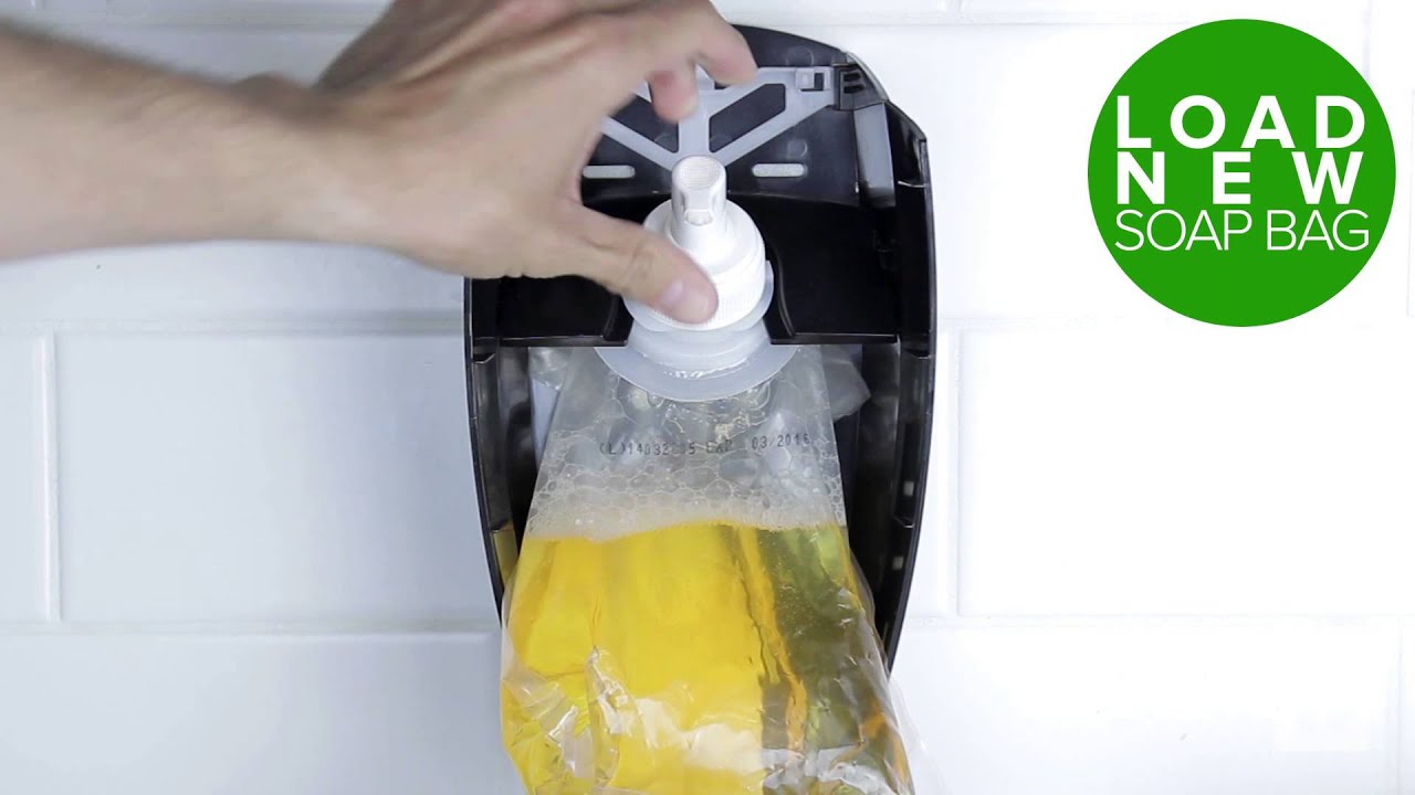 How to Change a Kutol Soap Dispenser - YouTube