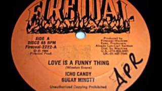 Video thumbnail of "Icho Candy & Sugar Minott Love Is A Funny Thing / Funny Thing Version 1984 Wackies 12 " - DJ APR"
