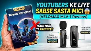 Best Budget Wireless Mic for YouTube in 2026! 🎤 Velomax MLV-1 Unboxing &amp; Test