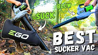 Does this SUCK? We TEST the NEW EGO Leaf Vacuum!