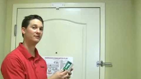 Installing the Amana DigiSmart Door Switch & Motion Detector DD01