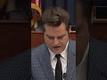 Pentagon official calls out Gaetz at hearing. See the moment