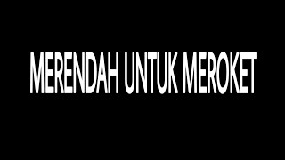Merendah Untuk Meroket (lyrics video) Prod.by Retnikbeats