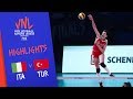 ITALY vs. TURKEY - Highlights Women | Final Round | FIVB Volleyball Nations League