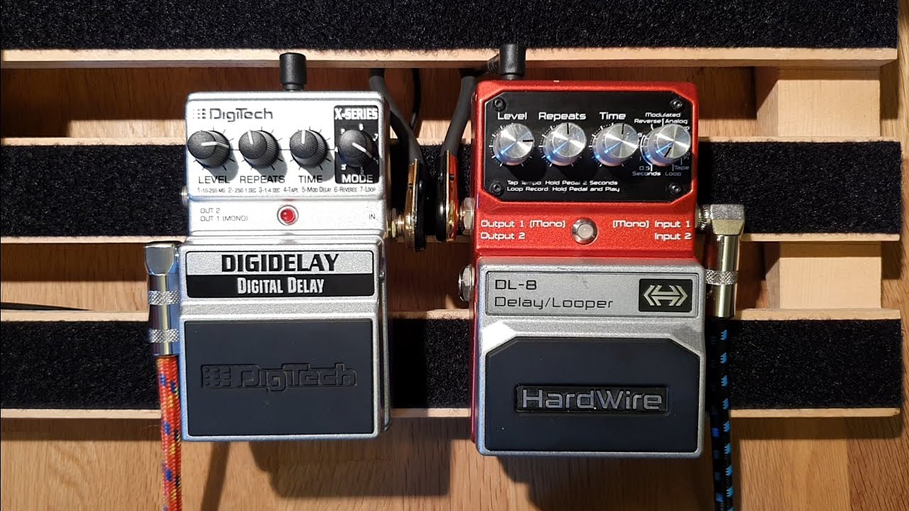Comparison: DigiTech DigiDelay vs DigiTech Hardwire DL-8