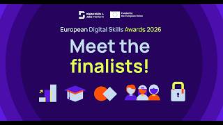 Meet the finalists of the European Digital Skills Awards 2026!